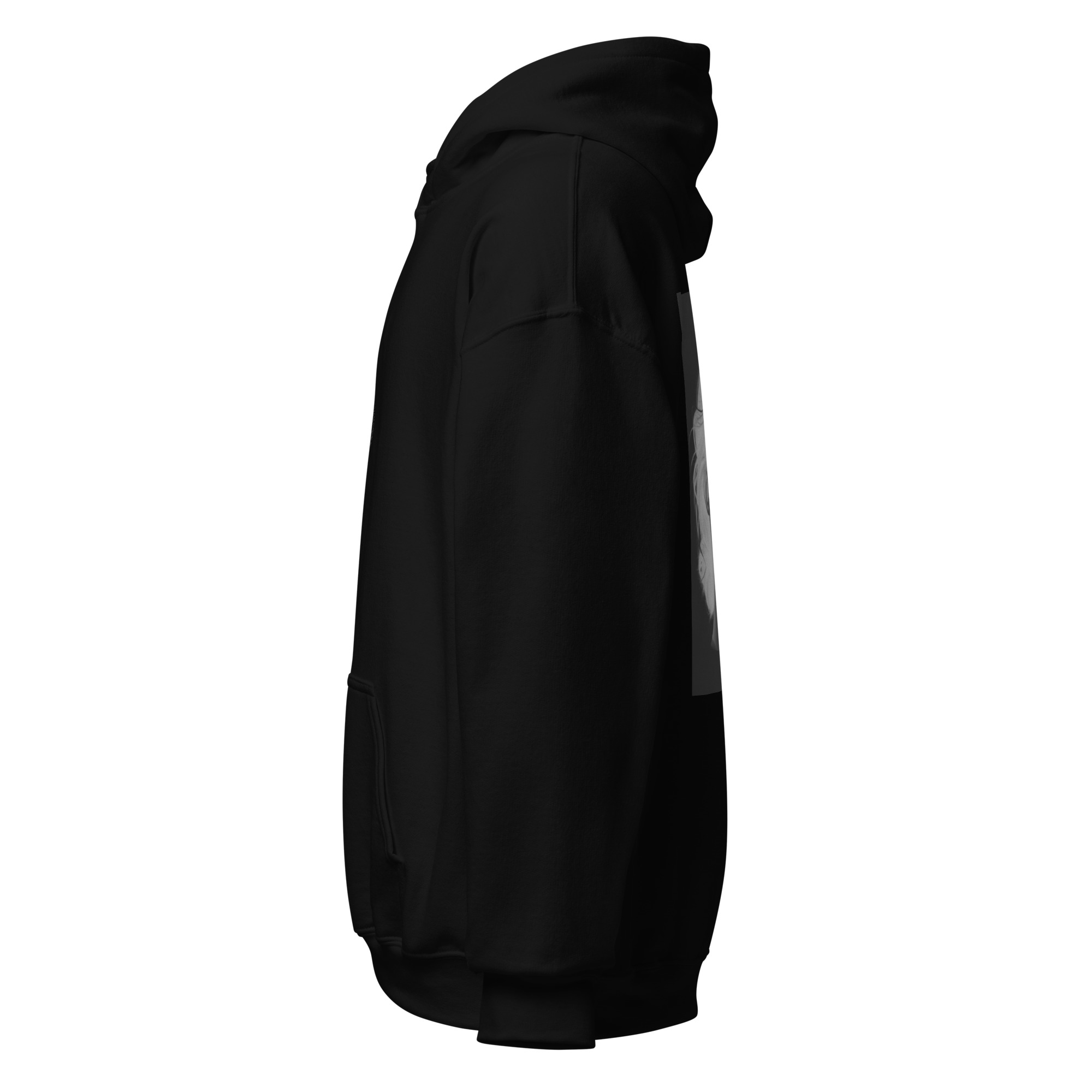 Skull girl Hoodie - Image 3