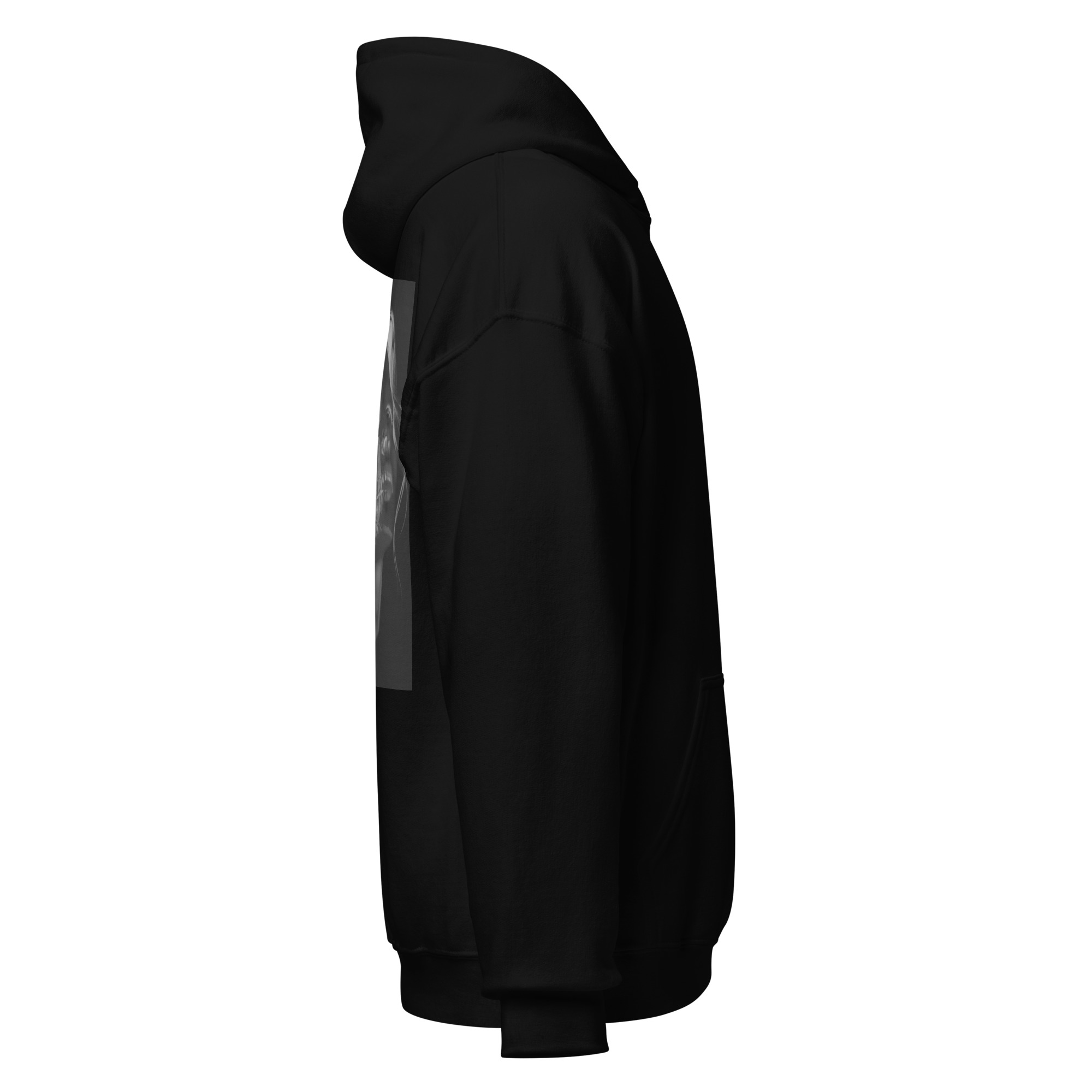 Skull girl Hoodie - Image 4